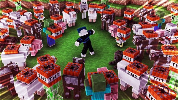 ALLE MONSTER & TIERE 1 HITTEN MICH (2M ABSTAND)