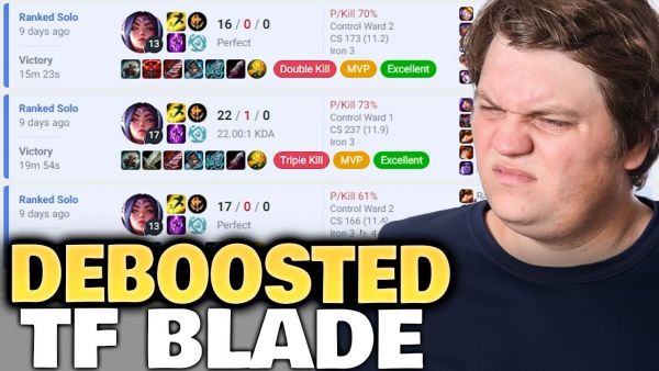 ANSAGE AN TF BLADE! DEBOOSTED Account