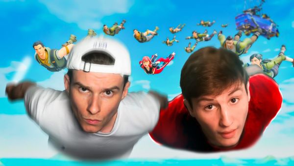 ALVI und DERJONZY *GEGEN* 100 Zuschauer in Fortnite Season 3! 👑