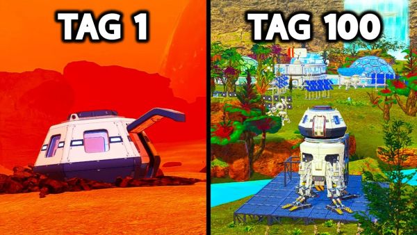 Ich habe 100 Tage Planet Crafter überlebt und das ist passiert