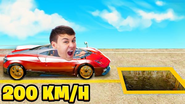 SCHAFFT DAS AUTO DIESES RIESENLOCH?! - BeamNG (Deutsch/HD)