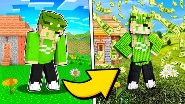 JE REICHER ich WERDE DESTO REALISTISCHER WIRD MINECRAFT