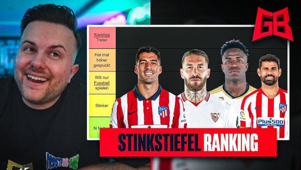 "DER HAT MAL HÖHER GESPUCKT!" 😂 GamerBrother RANKED die GRÖßTEN STINKSTIEFEL im FUßBALL 😂🦨
