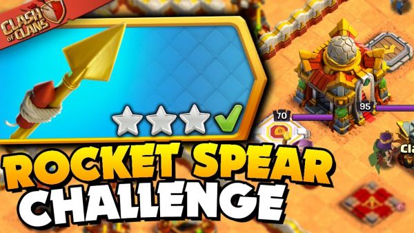 Easily 3 Star Fear the Rocket Spear Challenge (Clash of Clans)
