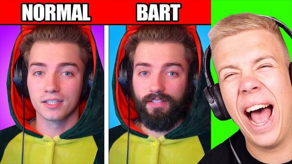 WENN YOUTUBER BART HÄTTEN.. (zu lustig😂)