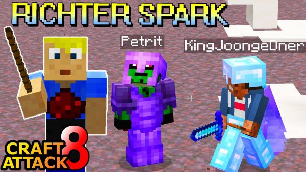 PETRIT klaut bei DNER im Shopping District! Verwarnung? - Minecraft Craft Attack 8 #120