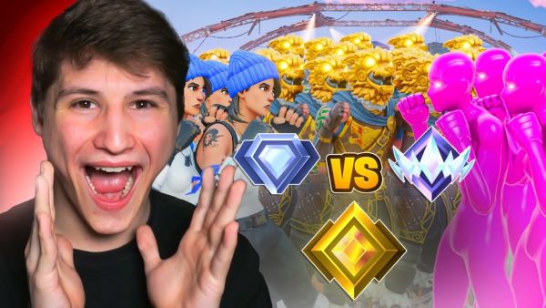 60 GOLD vs 30 DIA vs 10 UNREAL Spieler...