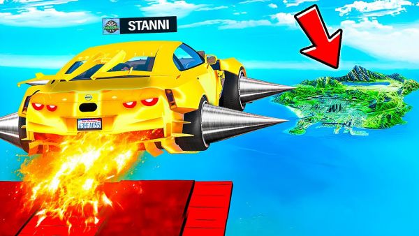 1$ bis 10.000.000.000$ welches AUTO springt über die KARTE in GTA 5?