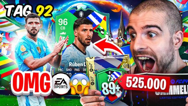 525K GLITCH PACK 😱💥 Kann ich ALLE KARTEN SAMMELN in EA FC 24 ?! TAG 92 (Experiment) 🧐🧪