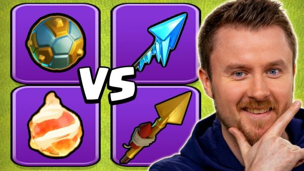 BESTE AUSRÜSTUNG nach dem RAKETEN SPEER EVENT in Clash of Clans