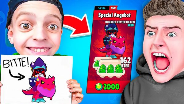 ALLES KAUFEN was KLEINER JUNGE ZEICHNET in BRAWL STARS!