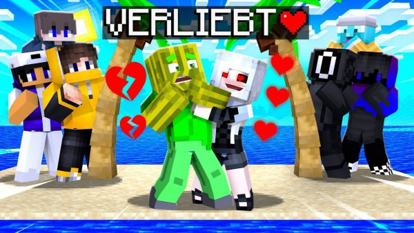 Das "ADMIN MÄDCHEN"... HAT SICH VERLIEBT?! (Minecraft YouTuber Insel)