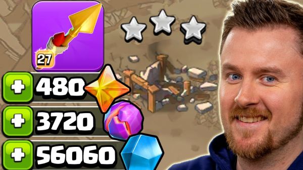 MAXED RAKETEN SPEER für den Clankrieg (Clash of Clans)
