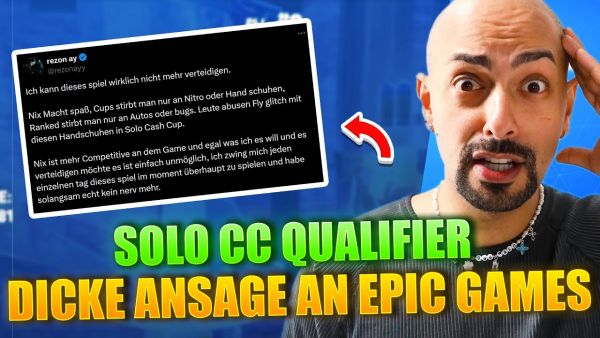 REZON RASTET AUS UND SETZT STATEMENT! | SOLO CASH CUP QUALIFIER