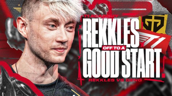 T1 VS GENG CHALLENGER - REKKLES TRYING TO KEEP UP THE PACE - LCK CL 2024
