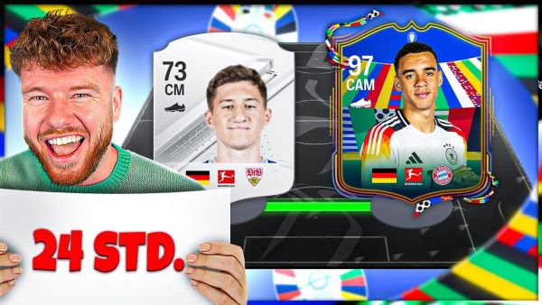 ich VERBESSERE 24 STUNDEN den EM 2024 FIFA ACCOUNT eines ABONNENTEN 🔥