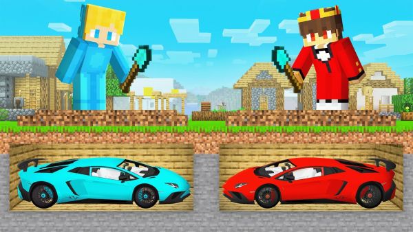 Billy und Ukri haben vergrabene Autos gefunden in Minecraft!