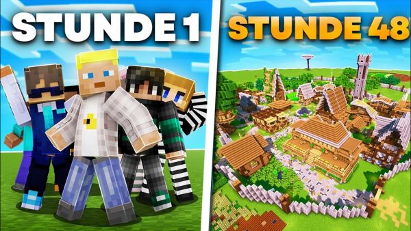 100 Spieler simulieren für 48h eine FLATWORLD Zivilisation!