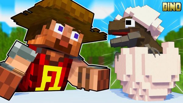 Mein erster eigener Dino! 🦖 Minecraft Dino