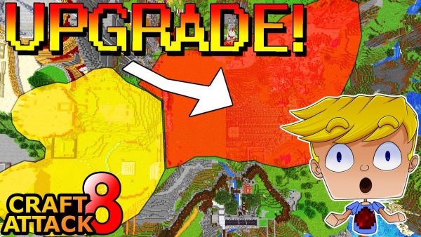 Das Mega Burg Bauprojekt wird DOPPELT so groß! BastiGHG PUSHT! - Minecraft Craft Attack 8 #123