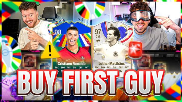 NEUE REGEL GEHT SCHIEF in EM 2024 BUY FIRST GUY 🚨⚠ EA FC 24 CHALLENGE