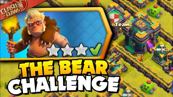 Easily 3 Star Don't Poke the Bear Challenge (Clash of Clans)