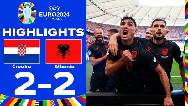 Croatia vs Albania (2-2) | UEFA Euro Cup 2024 | Match Live Today | Full Match Streaming