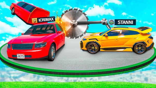 ich ZERSTÖRE iCRIMAX im SUMO BATTLE in GTA 5!