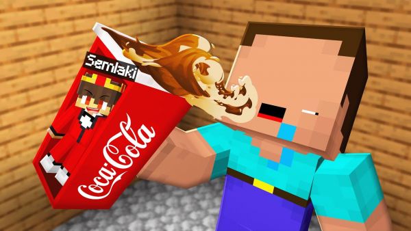 Semlaki Versteckt sich in COCA COLA um Billy zu Pranken in Minecraft!