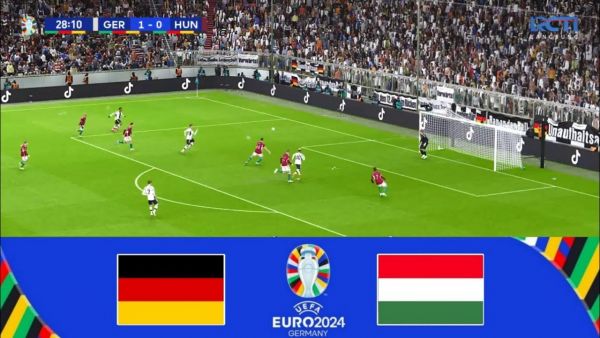 Deutschland gegen Ungarn (2-0) | UEFA Euro 2024 | Live-Spiel | eFootball Pes 21 Gameplay
