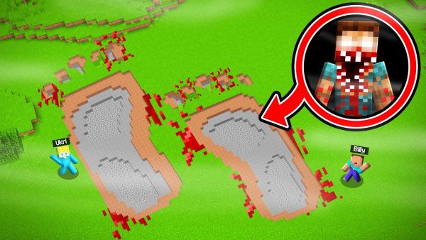Billy und Ukri haben GRUSELIGE MONSTERSPUREN gefunden in Minecraft!