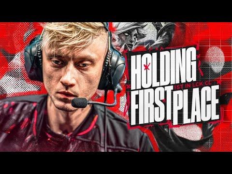 T1 ACADEMY & REKKLES LOOKING TO MAINTAIN FIRST PLACE - LCK CK KDF VS T1 - CAEDREL