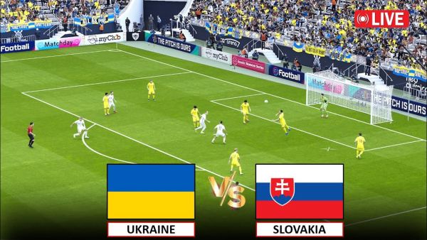 🔴LIVE : UKRAINE vs SLOVAKIA I UEFA EURO 2024 LIVE FOOTBALL MATCH I GROUP E I ROUND 2