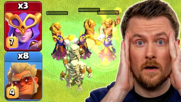 DRUIDEN + SUPER HEXEN eine UNSCHLAGBARE KOMBINATION (Clash of Clans)