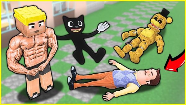 EFEKAN KASLI OLDU VE KÖTÜ YARATIKLARI DÖVDÜ!😱 - Minecraft