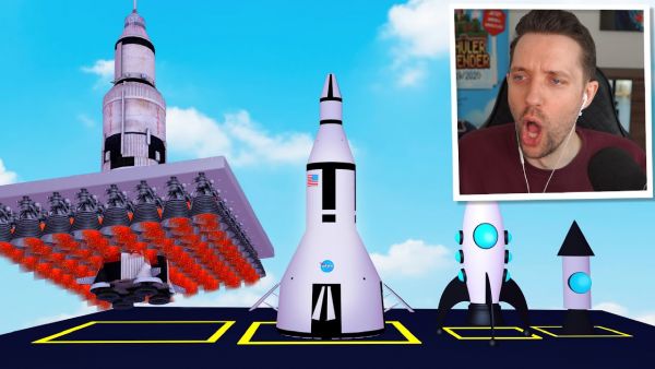 Ich BAUE MEINE 3000 km/h RAKETE in Roblox!