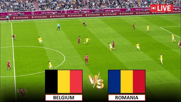 🔴LIVE : BELGIUM vs ROMANIA I EURO CUP 2024 I LIVE MATCH TODAY I GROUP E I ROUND 2