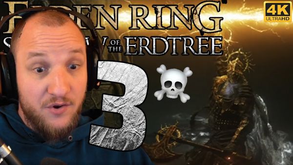 Lets Play Elden Ring Shadow of the Erdtree [DLC] (Deutsch) - [4K] #03 - Todesritter quält mich ☠️🤬