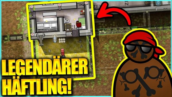 Super GEFÄHRLICHER HÄFTLING betritt den Knast | Prison Architect (2024)