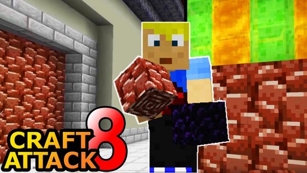 Acht 5x5 Piston Tore | Schließfachtechnik und mehr! - Minecraft Craft Attack 8 #127