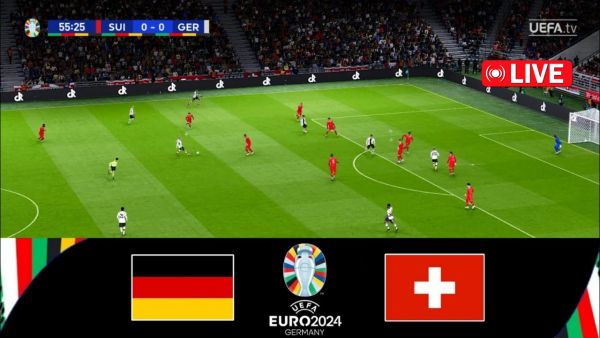 eFootball Pes 21 Gameplay | Schweiz gegen Deutschland (1-1) | UEFA Euro 2024 | Spiel heute live