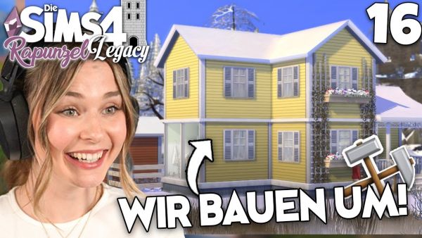 Rapunzel's Haus wird erweitert! - Die Sims 4 Rapunzel Legacy Part 16 | simfinity