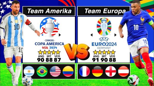 EURO 2024 vs Copa America 2024 in FC 24!! 🏆⚽️