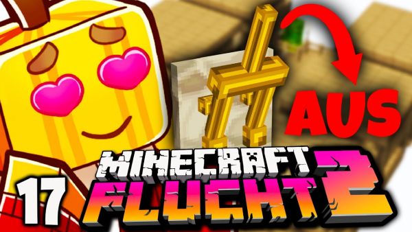 Ein Schalter für meine Monsterfarm und unser neues Dorf! ☆ Minecraft: Flucht 2 #17