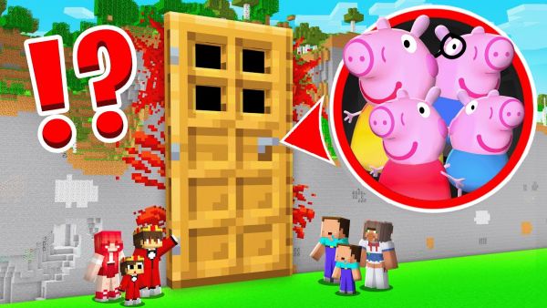 Semlaki und Billy Finden Peppa Pigs Geheimes Haus in Minecraft!