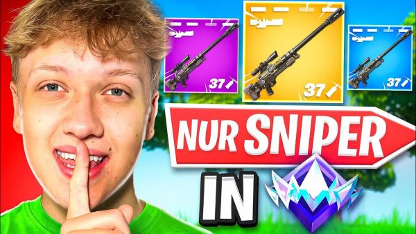DIE NEUE ONLY *SNIPER* CHALLENGE IN UNREAL RANKED! 🎯🔥 (SEHR SCHWER)
