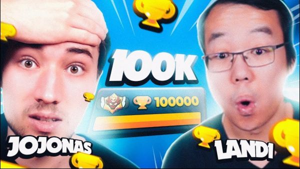 Mit @JoJonasBrawlStars  Heute die 100.000  🏆😱
