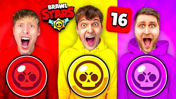 Nur die FARBE die man trägt in BRAWL STARS ZIEHEN...😱
