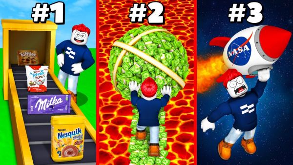 BENX spielt 3 Spiele, die er zu schnell gelöscht hat 😂🔥 | Roblox