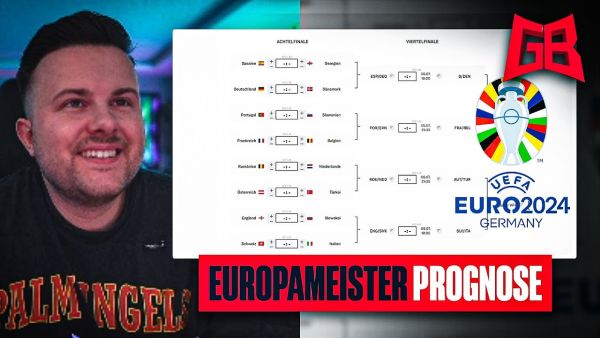 ÜBERRASCHUNG im FINALE? 😱 GamerBrother TIPPT die EUROPAMEISTERSCHAFT 2024 🏆